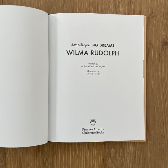 Little People Big Dreams Wilma Rudolph Book 2019 Ma Isabel Sanchez Vegara - Picture 6 of 12